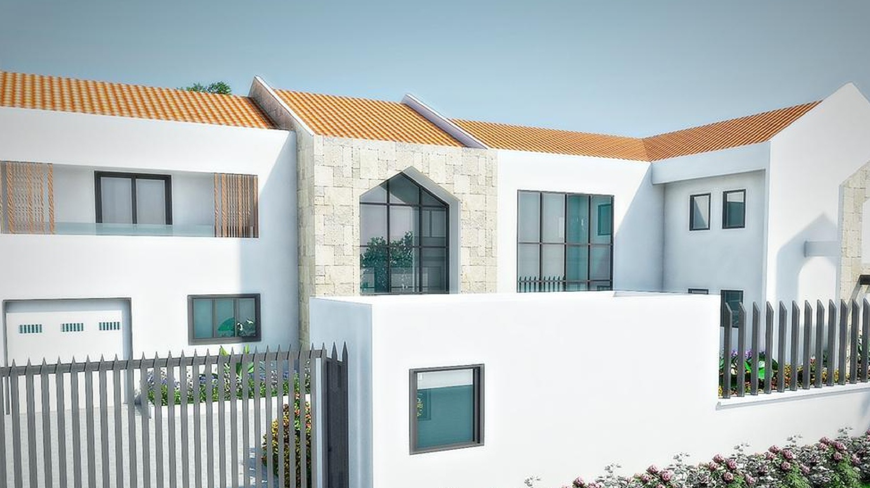 Modern Villa Full View